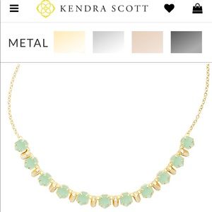 KENDRA SCOTT ADJUSTABLE TAMMY NECKLACE